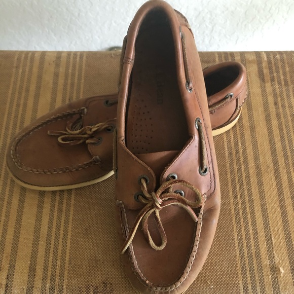 L.L. Bean Shoes | Vintage LL Bean Boat Shoes | Color: Tan | Size: 8 | Faschanablelady's Closet